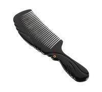 MERRYHAPY 1 Pettine A Forma Di Corno Con Fiore Nero - Pettine Perfetto Per Da Donna - Bordi Delicati E Lisci - Ideale Per Tutte Le Età