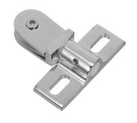 MERRYHAPY 1 Set Cerniere Pivot Zinco per Porte Completo con Meccanismo Apertura per Installazioni Porte Vetro per Bagno Facile da Installare e Molto