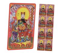 MERRYHAPY 10 Pezzi Amuleto Feng Shui Tai Sui Anno Serpente Protettiva per Pace Fortuna e Ricchezza Decorazione Anno