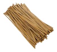 MERRYHAPY 100 Palloncini in Lattice Metallici Dorati da 1,8 G, Lunghi e Spessi per Feste, Matrimoni e Decorazioni Creative, Resistenti per Uso Interno ed Esterno