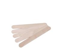 MERRYHAPY 100pezzi Spatole in Legno Monouso Con Estremità Arrotondate Per Uso Pratico Compatibili Tutte Le Cere Depilatorie Per Salone e Uso Domestico