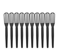 MERRYHAPY 10pezzi Frusta in Plastica per Miscelare Tinturper Capelli Frusta per Colori Strumento per Tintura da Viaggio Agitatorper Decolorazione Miscelatore da Parrucchiere per Casa