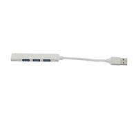 MERRYHAPY 1pezzi Hub USB in Lega di Alluminio per Laptop Splitter Dati Portatile Espansione USB Supporta Alta velocità Trasferimento