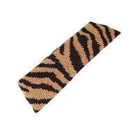 MERRYHAPY 1pezzi Vintage Zebra-print Knitted Headband Soft and Stretchy Hair Accessory for Daily Use Chic Wrap Design to Keep Hair Neat and Tidy