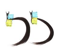 MERRYHAPY 2 Fermagli Per A Forma Di Cubetto Di Ghiaccio Per Adolescenti: Fermagli Laterali A Becco D'anatra - Comodi Accessori in Stile Anime Per Cosplay E Moda Quotidiana