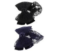 MERRYHAPY 2 Pezzi Copertina del panino Retina per chignon retine per capelli retina per capelli per chignon Porta del panino Accessori per acconciatura Thothers per pannelli