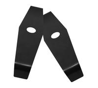 MERRYHAPY 2 Pezzi Lame Ricambio per Tosaerba in Acciaio Manganese Trimmer Accessorio Compatto e Leggero Tagliaerba Resistente con Speciale per Rimozione Facile e Duratura