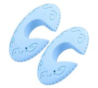 MERRYHAPY 2 Pezzi Protezione Silicone Ragazzo Ragazza Fermaporta Sicurezza Stanza Urti Impatti Materiali Ecologici Durevoli Impedire Efficacemente