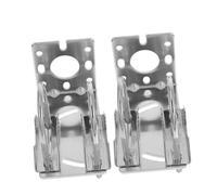 MERRYHAPY 2 pezzi Staffa Antenna Esterno in Alluminio Kit Montaggio con Multipli per Supporto Fisso per Installazione Antenne Outdoor