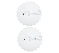 MERRYHAPY 2 Set Supporto per Zanzariera Ragazzo Ragazza con Gancio Ventosa in PU Resistente per Sospensione Rete Lettino e Facile da Installare
