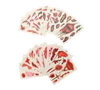 MERRYHAPY 20 Fogli Adesivi Realistici Halloween Temporanei Cicatrici Divertenti Decorati Viso Mostruosi Adesivi Temporanee Ferie Per Viso Di Halloween Decalcomanie Per Ferite Finte