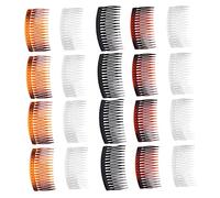 MERRYHAPY 25 Pettini Per Alla Francese Pettine Laterale Portatile Pettine Laterale Leggero Accessori Per Per Ragazze Pettine A Denti Per Uso Quotidiano