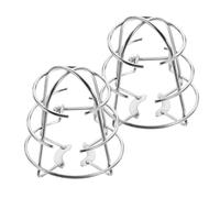 MERRYHAPY 2pcs Fire Sprinkler Guard Sprinkler Cage Staffa Guard per Spruzzatore Incendio Spruzzatori Metallo Spruzzatore Copertura Della Testa Spruzzatore Copertura Protettiva Universale Ferro Battuto