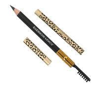 MERRYHAPY 2pezzi Matita Per Sopracciglia Con Pennello Matita Professionale Con Copertura Leopardata Nera Per Trucco Naturale e Duraturo