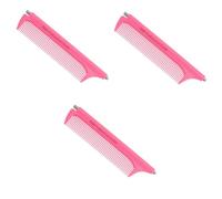 MERRYHAPY 3 Pz pettine a coda appuntita spazzola per per uomo pettine districante pettini per uomo hairdo pettine lisciante pettine a coda di rondine pettine per le donne plastica