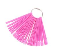 MERRYHAPY 3borse Display Fan-shaped Per Unghie Artificiali Strumento Per Manicure Art Per Scuole e Utilizzo Personale