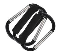 MERRYHAPY 3pezzi Ganci Per Passeggino Moschettoni Per Borse Per Passeggino Accessori Pratici Per Per Appendere Borse Chiavi e Portafogli