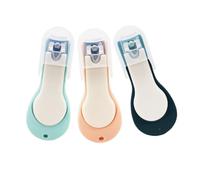 MERRYHAPY 3pezzi Tagliaunghie Per Ragazzo Ragazza Manicure Sicura Per Ragazzo Ragazza Include Forbicine e Rifinitore Colori Accattivanti Per Delicata Delle Unghie