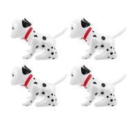 MERRYHAPY 4 Palloncini Gonfiabili a Forma di Cane a Macchie 4D in PVC Giocattolo Gonfiabile Autoportante per Bomboniere e Premi per Feste a Tema Cuccioli