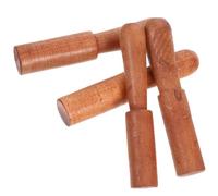 MERRYHAPY 4 Pezzi Bastoni in Legno Resistenti per Ciotola Buddha Nepal Accessori per Ciotola da Canto per Meditazione Bastoncini Fatti a Mano e Bastone per Battere