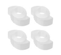 MERRYHAPY 4 Pezzi Coprimaniglia Notturno in Silicone per Pomello Porta, | Guida Luminosa per Stanze Buie e Bagno, Montaggio Semplice, Texture Fine