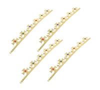 MERRYHAPY 4 Pezzi Corone Reali Decorazione Compleanno Corone Principe Accessori Costumi Plastica Stabile
