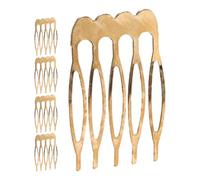 MERRYHAPY 5 pezzi Pettini per Capelli in Metallo Piccoli Accessori Decorativi per Acconciature Fini Pettini Laterali per Donna per DIY e Stili Personalizzati