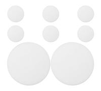 MERRYHAPY 8 Pezzi Paralume Diffusore Anti-abbagliamento per Faretti da Soffitto Copertura Sostitutiva Lampada con Diffusione Luce Uniforme e Facile Installazione per Interni