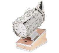 MERRYHAPY Affumicatore per Alveari in Acciaio Inossidabile Pratico e Resistente per Apicoltura Protezione Sicura da Punture e Distrazione Api Strumento per Ispezione e