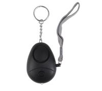 MERRYHAPY Allarme Personale Mini 130db Nero in Plastico per Sicurezza Notturna e Zaino, Piccolo e Leggero, Kit 5 Pezzi per Anziani