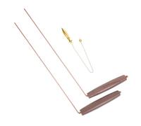 MERRYHAPY Aste da Rabdomanzia in Rame Portatile per al e Ricerca Strumento Divinatorio Manuale Multifunzionale per Geologia Archeologia e Costruzione Conduttività e