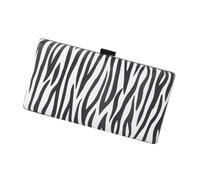 MERRYHAPY Borsa da Notte con Stampa Zebra Raffinata Borsa Tracolla e Mano con Chiusura Fibbia Design Unico e Versatile per Donna con Cinturino Lungo Adatta Feste e Occasioni Speciali
