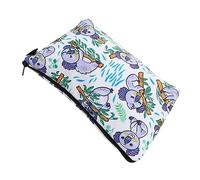 MERRYHAPY Borsa Poliestere con Stampa Creativa per Viaggi Vacanze e Organizzazione Bagno Pochette con Cerniera per Accessori