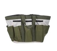 MERRYHAPY Borsa porta attrezzi da giardinaggio resistente con tasche, borsa da giardino portatile in tessuto Oxford, organizer per lavori in giardino all'aperto, secchio per attrezzi