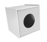 MERRYHAPY Box per Biglietti Lotteria Bianco con Fessura Contenitore Multifunzione per Raccogliere Ticket Donazioni e Voti Scatola Raffinata per Eventi e Feste