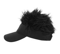 MERRYHAPY Cappello Da Baseball Parrucca Cappello Protezione Solare Taglia Singola Adatto Per Donna e Attività Esterne e Cosplay