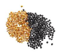 MERRYHAPY Confezione Da 2 Pacchi Confetti Cristalli Acrilici Decorativi Oro Nero con per Centrotavola Matrimonio Decorazioni Festa Perline Riempitive per Vasi e Artigianato DIY