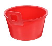 MERRYHAPY Cucchiaio per Irrigazione in Plastica Riutilizzabile Ergonomico per Giardino e Orto Mestolo Bailer Pratico per Annaffiatura e Concimazione Piccolo e Leggero Rosso