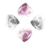 MERRYHAPY Cuscinetti in Gel Occhi Cuscinetti Rinfrescanti Riutilizzabili A Forma Di Cuore Benda Sotto Gli Occhi