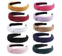 MERRYHAPY Fasce Larga Semplici Ornamento Per Fasce A Nodo Semplice Realizzate Materiale Super Confortevole