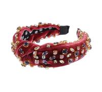 MERRYHAPY Fascia Per Con Strass Comoda E Leggera Con Croce Per Donna Elegante Copricapo Per L'uso Quotidiano