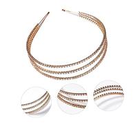 MERRYHAPY Fascia Per Donna Sposa Strass Diamanti Accessorio Elegante Per Cerimonia Chiesa Festa