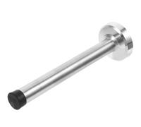 MERRYHAPY Fermaporta Extra Long in Acciaio Inossidabile Argento Punta in Gomma Silenziosa, Protezione Muro e Ferma Porte da Pavimento per Interni e Camera da Letto