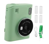 MERRYHAPY Fotocamera Istantanea per Stampa Termica Compatta e Portatile per Feste Compleanni e Viaggi Include Carta Fotografica Colorata