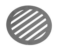 MERRYHAPY Graticola in Ghisa per Barbecue Piastra Spessa per e Braciere Esterno Aerazione Ottimale per Cottura Efficiente e Pulizia Facile Accessorio per