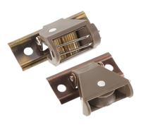 MERRYHAPY Kit Blocco Corda e puleggia per Tende Rullo in bambù in Ferro e plastico, Effetto Decorativo, Adatto a uffici e Negozi