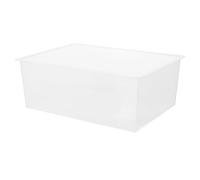 MERRYHAPY Lavello da Laboratorio Quadrato in Plastica Trasparente Superficie Liscia e Facile da Pulire, Strumento Versatile per Biologiche in Università e Laboratori di Ricerca