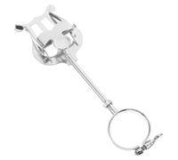 MERRYHAPY Leggio in ferro argento robusto per spartiti clarinetto supporto portatile per spettacoli musicali