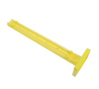 MERRYHAPY Manometro Differenziale a U in Plastica Trasparente Giallo per Esperimenti Scientifici Letture Stabili e Scala Incisa al Laser, per Aula di Fisica