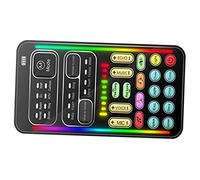 MERRYHAPY Mini Dispositivo Cambia Voce Portatile Per Telefono e Computer Con Effetti Multipli Facile Da Usare e Trasportare Per Chat Live e Video